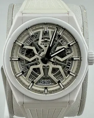No Reserve - 2019 Zenith Defy Classic Ceramic 41MM Skeleton Dial