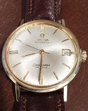 Omega Seamaster DeVille Vintage 34MM Silver Dial Aftemarket