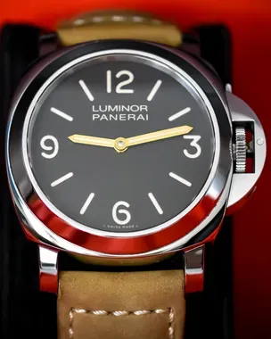 panerai tobacco dial Panerai Luminor Base L.E. 44MM Brown 