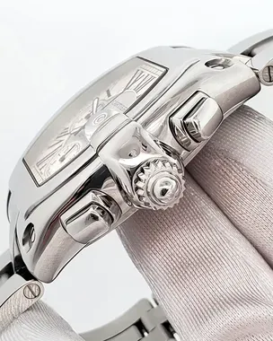 2006 Cartier Roadster Chronograph XL 43MM Silver Dial Steel