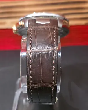 No Reserve - Tag Heuer Link Calibre 16 43MM Silver Dial Leather