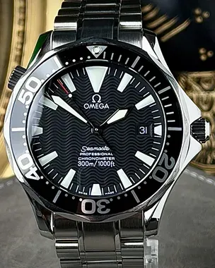 2005 Omega Seamaster Diver 300M “Peter Blake” 41MM Black Dial