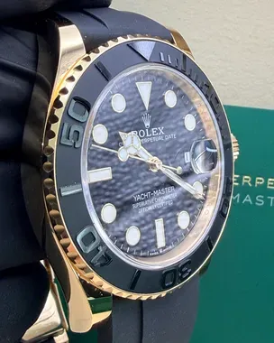 2026 Rolex Yacht-Master 42MM Black Dial Rubber Strap (226658