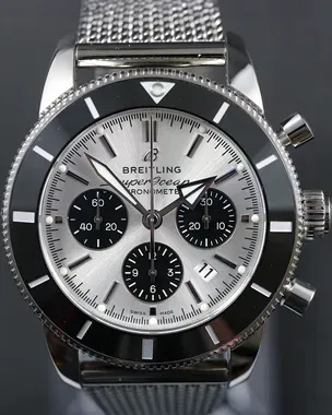 2025 Breitling Superocean Heritage Chronograph 44MM Silver Dial