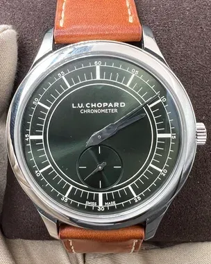 2024 Chopard L.U.C. XPS 40MM Forest Green Dial Leather Strap