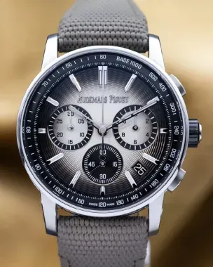 2025 Audemars Piguet Code 11.59 41MM Grey Dial Textile Strap