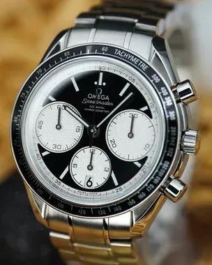 No Reserve - 2025 Omega Speedmaster Racing 40MM Black Dial Steel