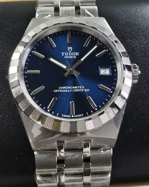 No Reserve - 2026 Tudor Royal 36MM Blue Dial Steel Bracelet
