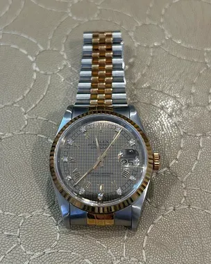 1990 (E Serial) Rolex Datejust 36MM Grey 