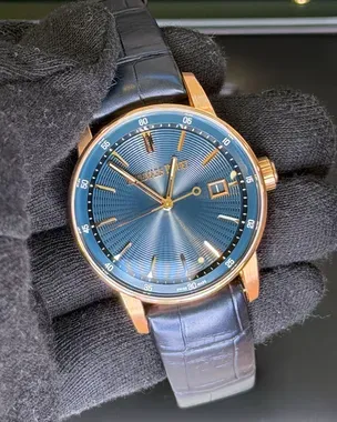 Audemars Piguet ノベルティ 2025 Audemars Piguet Code 11.59 38MM Blue Dial Leather Strap