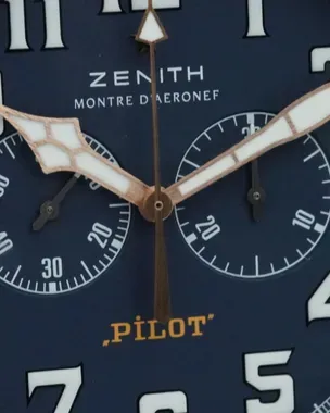No Reserve - 2022 Zenith Pilot Type 20 Extra Special 45MM Blue
