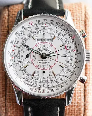 2004 Breitling Montbrillant Datora Chronograph 43mm (A2133012/G518