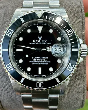 1997 Rolex Submariner Date Oystersteel Black Dial (16610) – Grailzee