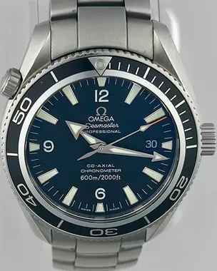 OH済 OMEGA Seamaster Planet Ocean 2201.50 Seamaster 42 mm, ステンレススティール - 2201.50.00 | OMEGA JP®