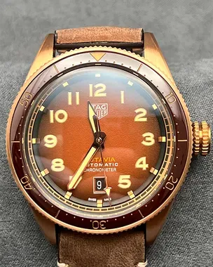 2022 TAG Heuer Autavia 42MM Bronze Brown Dial (WBE5191.FC8276