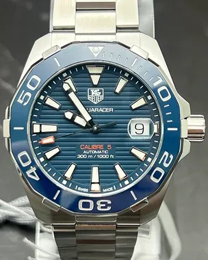 2023 TAG Heuer Aquaracer 41MM Steel Blue Dial (WAY211C.BA0928