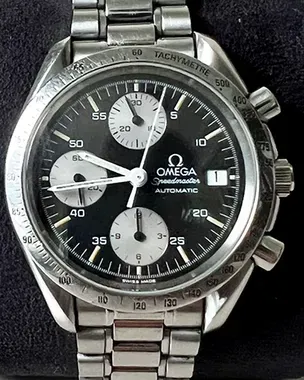 1995 Omega Speedmaster Date Japan Edition 39MM Steel Black Dial
