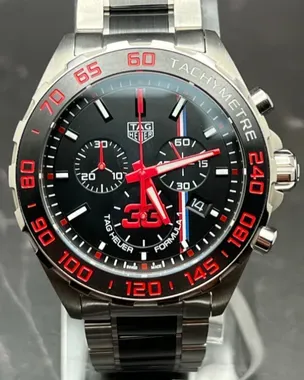 2021 TAG Heuer Formula 1 Quartz 43MM Steel Black Dial (CAZ101U