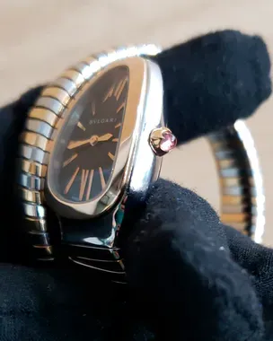 BVLGARI 美品 Bulgari Serpenti Tubogas 35mm 103149 – ART Jewellery & Watches
