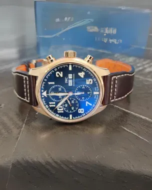 2019 IWC Pilot Chronograph “Le Petit Prince” 43MM Blue Dial