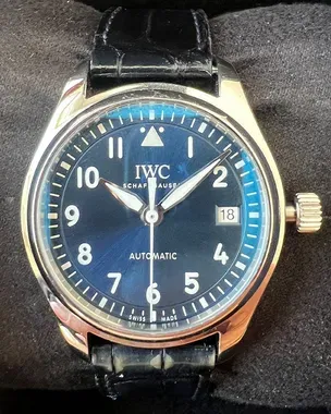 IWC Pilot's Watch Automatic 36 Blue Dial (IW324008) – Grailzee