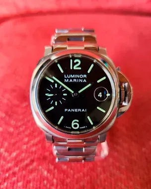 Panerai Luminor Marina Automatic Steel Black Dial (PAM00050 