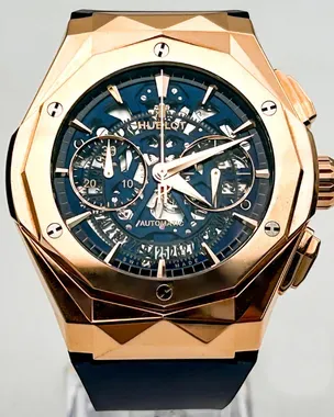 超レア！オリンピックリングス Hublot Classic Fusion Aerofusion Chronograph Orlinski King Gold