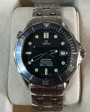 2011 Omega Seamaster Diver 300M Steel Blue Dial (2531.80.00 