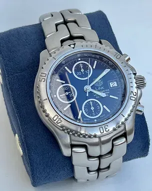 TAG Heuer Link Steel Blue Dial (CT5110.BA0550) – Grailzee