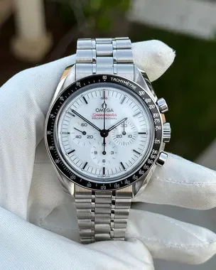 2024 Omega Speedmaster Professional Moonwatch 42MM White Dial