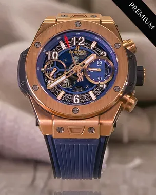 2021 Hublot Big Bang Unico King 42MM Skeleton Dial Rubber Strap