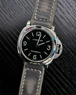 Panerai Luminor Marina 44MM Black Dial Leather Strap (OP6727