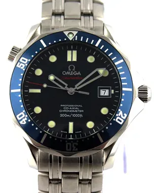 2008 Omega Seamaster Professional 300M 41MM Blue Dial Steel