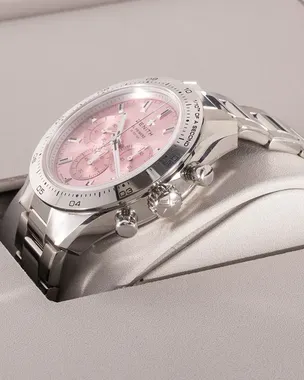 2023 Zenith Chronomaster Sport L.E. 41MM Pink Dial Steel Bracelet
