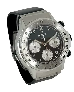 Hublot Classic MDM Super B 42.5MM Black Dial Rubber Strap (1920.1