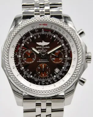 2006 Breitling Bentley Motors 48MM Bronze Dial Steel Bracelet