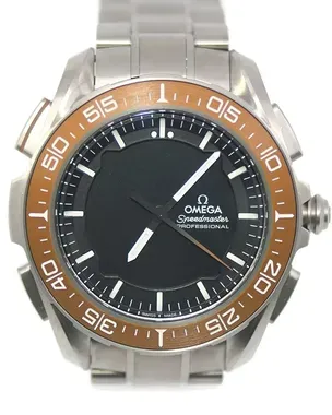 ユメページです。 2024 Omega Speedmaster X-33 Marstimer 45MM Quartz Black Dial