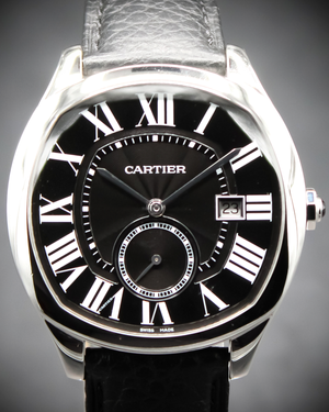 2019 Cartier Drive De Cartier 40MM Black Dial Leather Strap