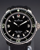 2023 Blancpain Fifty Fathoms 45MM Black Dial Textile Strap (5015-12B30-B52A)