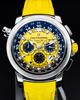 2026 Carl F. Bucherer Patravi TravelTec Color "Four Seasons" Edition 46.6MM Yellow Dial Rubber Strap (00.10620.08.93.01)
