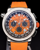 2026 Carl F. Bucherer Patravi TravelTec Color Edition Four Seasons 46.6MM Orange Dial Rubber Strap (00.10620.08.93.03)