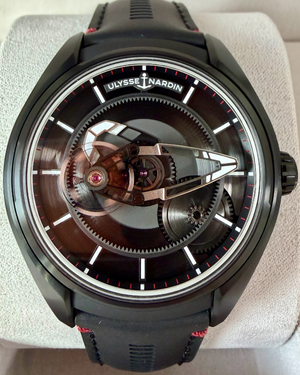 2026 Ulysse Nardin Freak X TI Black 43MM Skeleton Dial Rubber