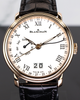 2021 Blancpain Villeret Semainier Grande Date 8 42MM White Dial Leather Strap (6637-3631-55B)