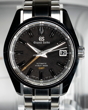 2023 Grand Seiko Heritage GMT 40MM Black 