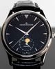 2018 Jaeger-LeCoultre Master Ultra Thin Moon 39MM Black Dial Leather Strap (Q1368470)