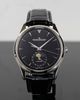 2019 Jaeger-LeCoultre Master Ultra Thin Moon 39MM Black Dial Leather Strap (Q1368470)