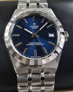 No Reserve - 2026 Tudor Royal 36MM Blue Dial Steel Bracelet