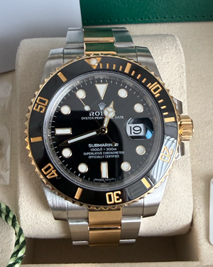 No Reserve - 2020 Rolex Submariner Date 40MM Black Dial Two-Tone