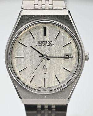 No Reserve - Seiko Vintage King Quartz 36MM Quartz Dial