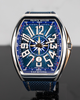 Franck Muller Vanguard 45MM Blue Dial Rubber Strap (V45 SC DT YACHTING)